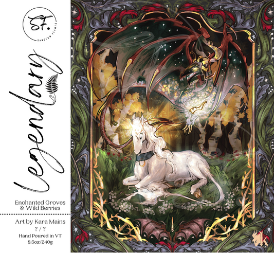 Legendary - Art Candle