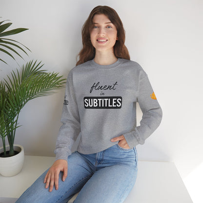 Fluent in Subtitles - Crewneck Sweatshirt