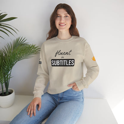 Fluent in Subtitles - Crewneck Sweatshirt
