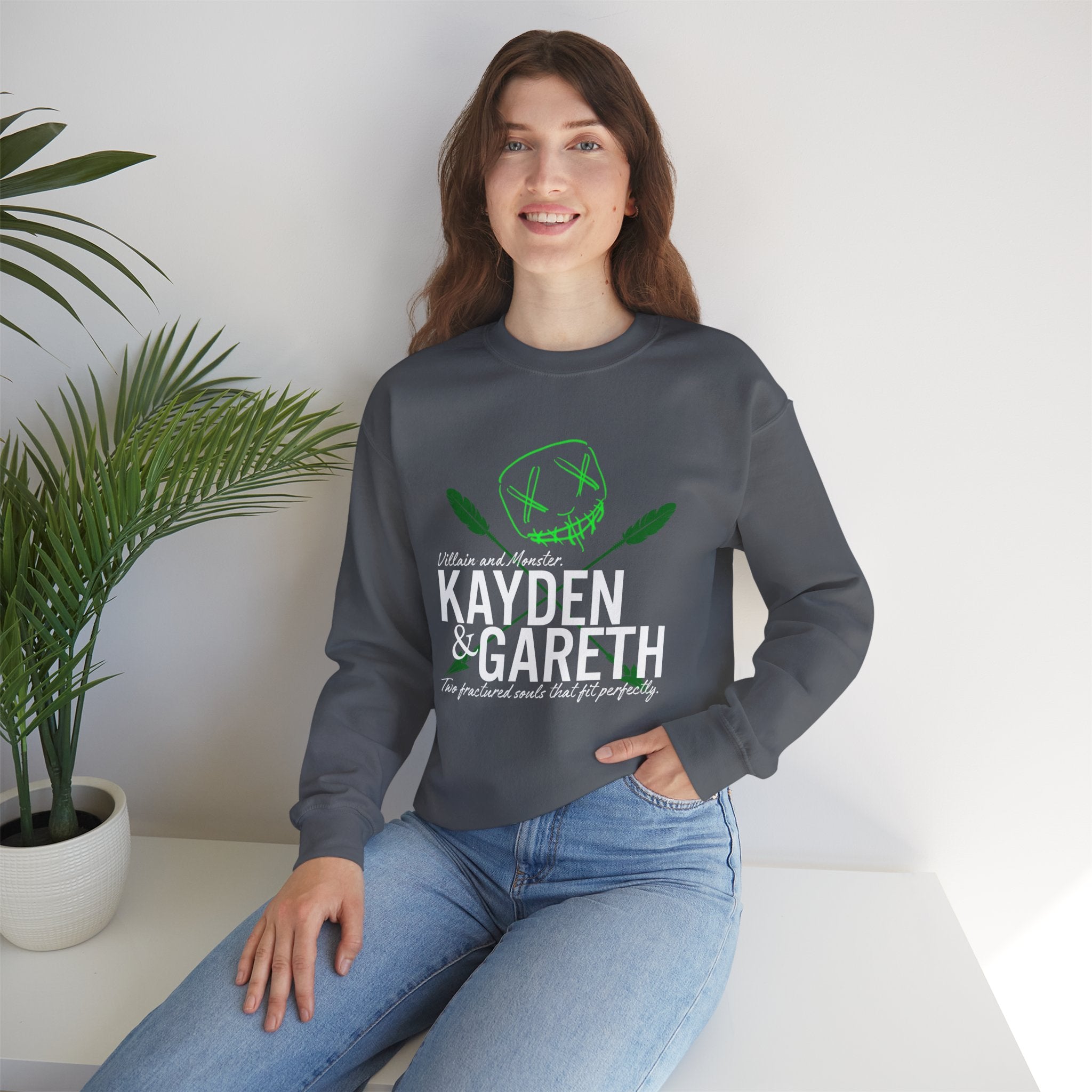 Kayden & Gareth - Crewneck Sweatshirt – Sanctum Flames