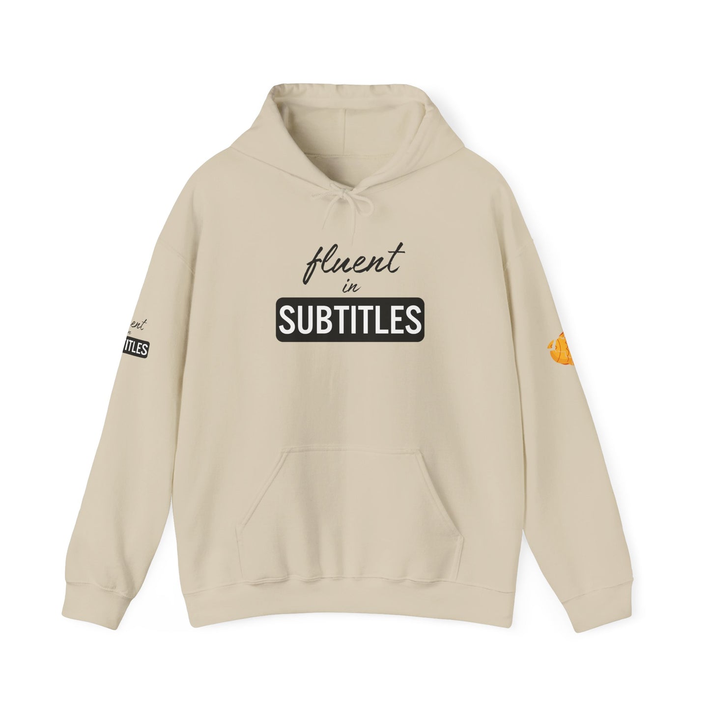 Fluent in Subtitles - Heavy Blend Hoodie