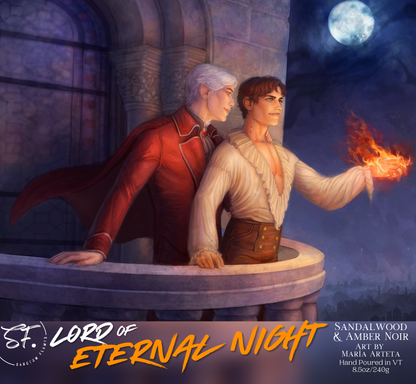 Lord of Eternal Night - Art Candle