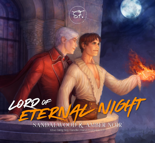 Lord of Eternal Night - Art Candle