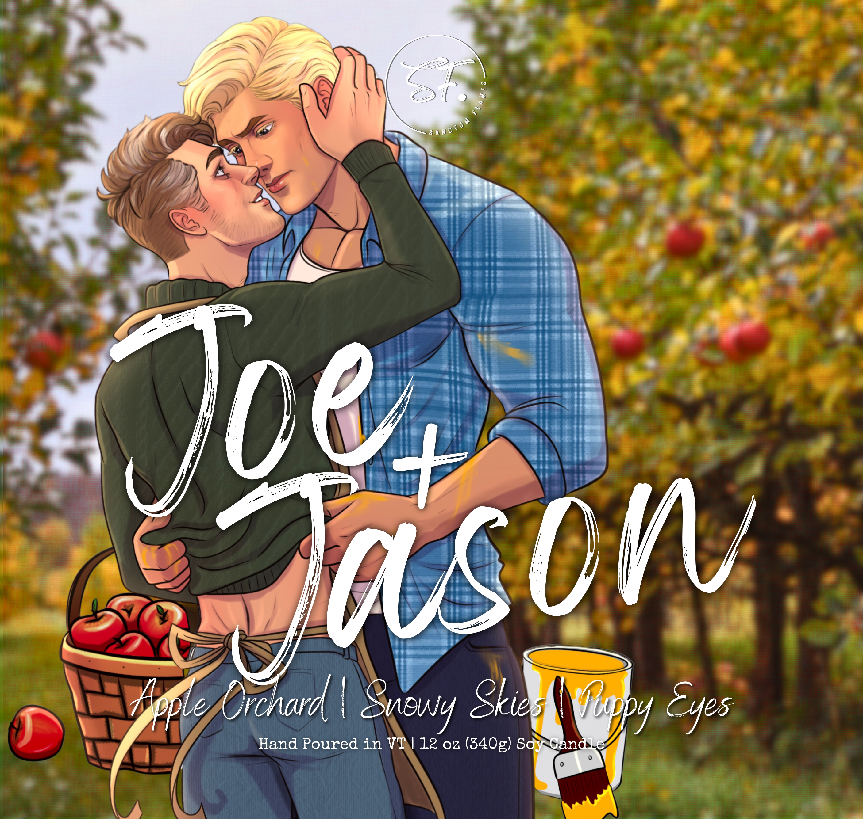 Joe & Jason Soy Candle - Fae Quin (Snowy Skies & Puppy Eyes) – Sanctum ...
