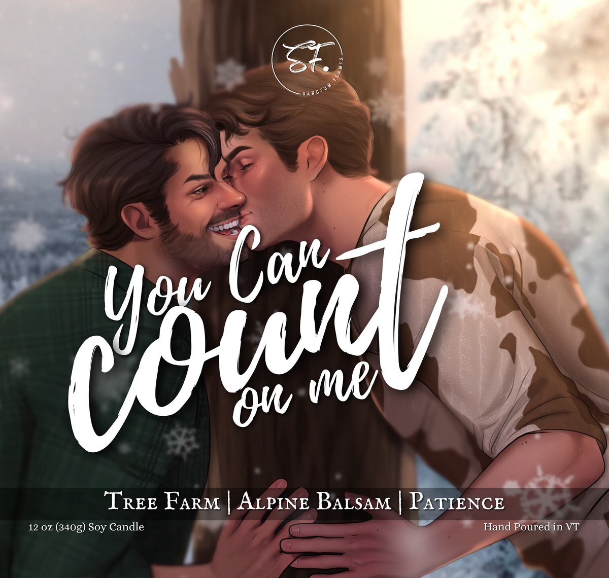 You Can Count On Me Soy Candle - Fae Quin – Sanctum Flames