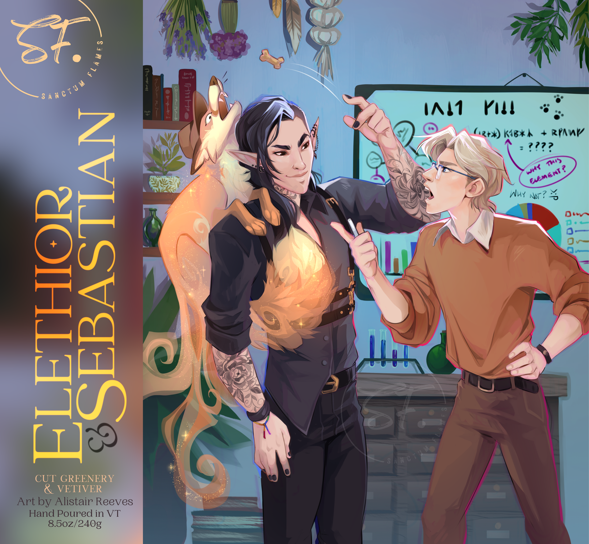 Elethior & Sebastian (The Entanglement of Rival Wizards)