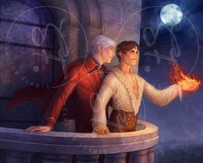 Lord of Eternal Night - Art Candle